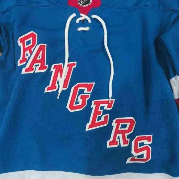 Adam Fox New York Rangers Breakaway Home Jersey - Picture 3 of 4